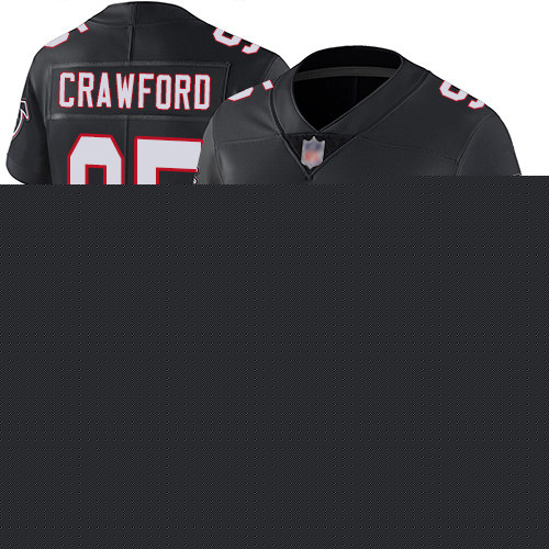 Atlanta Falcons Limited Black Women Jack Crawford Alternate Jersey NFL Football #95 Vapor Untouchable->youth nfl jersey->Youth Jersey